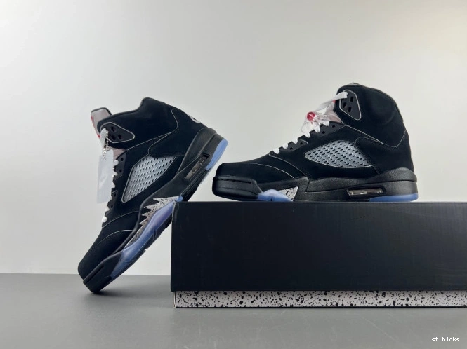 Black Reimagined 5 Metallic Jordan HF3975-001 Air 0702